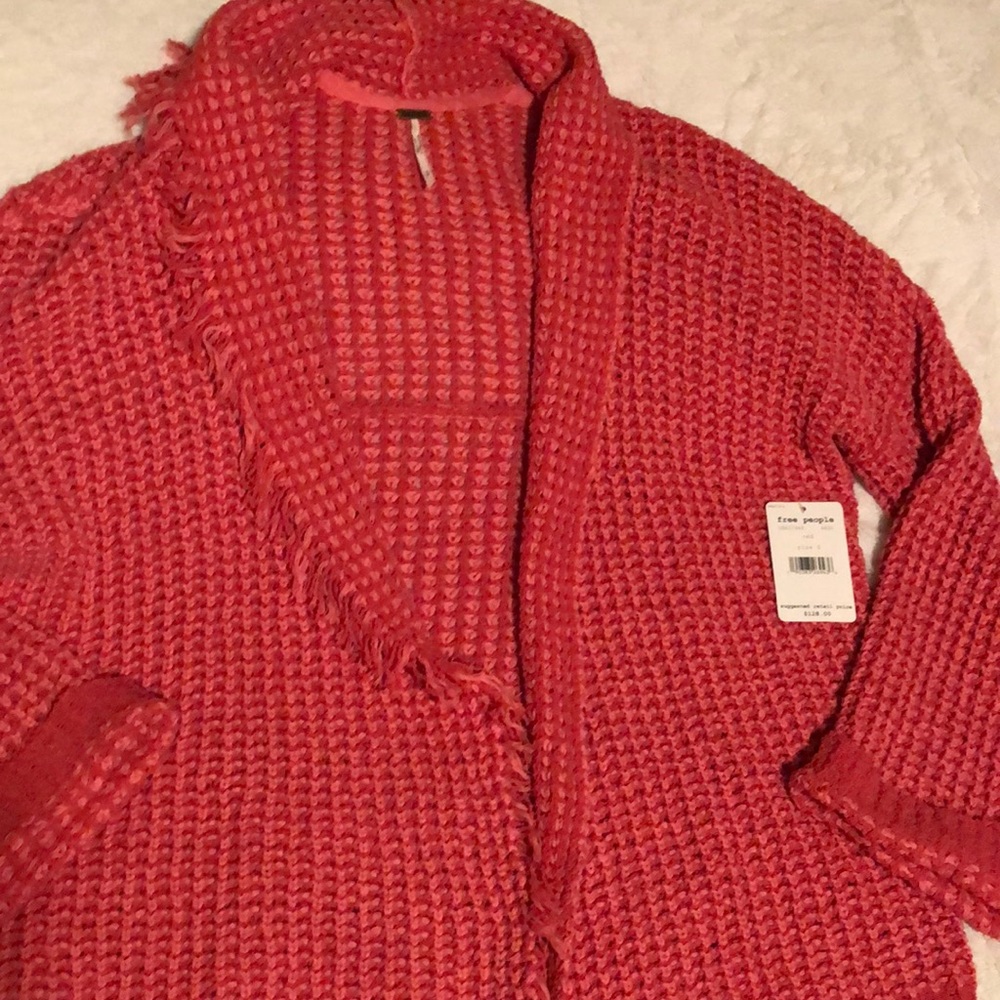 Free people open cardigan brand new with tags
